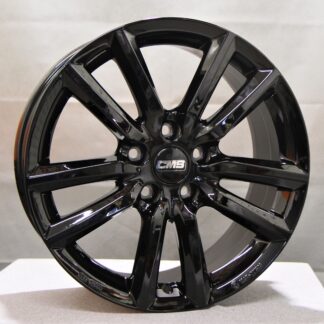 CMS C27 BLK (musta) 18"x8" 5x112 ET40 KR66,5 (Sopii mm: Audi, MB, Seat, Skoda, VW)