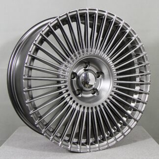 CARBONADO GIFT GREY (harmaa) 19"x9 ET45 + 8" ET35 5x112 KR66,6 (Sopii mm: Audi, MB, Seat, Skoda, VW)
