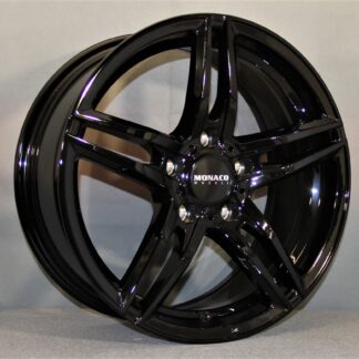 MONACO GP1 G.BLK (musta) 17"x7,5" 5x120 ET35 KR72,6 (Sopii mm: BMW)