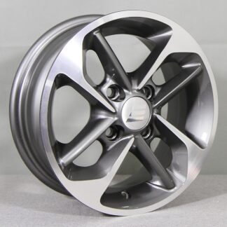 MAK HYMER ANT/POL (harmaa/kiiltävä) 13"x5" 4x100 ET30 KR57,1 (Sopii mm: Peräkärry)