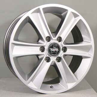 ARCASTING MAMMUT SLV (hopea) 18"x8" 6x130 ET50 KR84,1 (Sopii mm: MB Sprinter, VW Crafter)