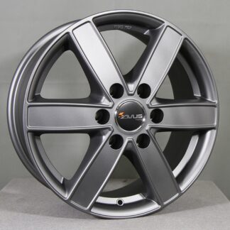 AVUS AC-V61 ANT (harmaa) 17"x7" 6x130 ET50 KR84,1 (Sopii mm: MB Sprinter, VW Crafter)