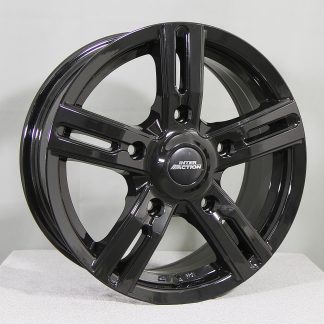 INTER ACTION KARGIN BLK (musta) 16"x6,5" 5x160 ET50 KR72,6 (Sopii mm: Ford Transit)