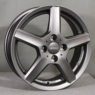 DEZENT TY GRAFIITTI (harmaa) 15"x5,5" 4x100 ET40 KR54,1 (Toyota, Honda, ym. 4x100 jakoiset)