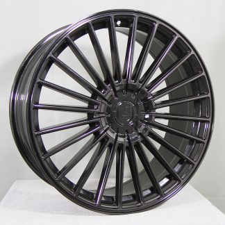 AXE EX50 BLK (musta) 20"x8,5" 5x112 ET40 KR72,6 (Sopii mm: Audi, MB, Seat, Skoda, VW)