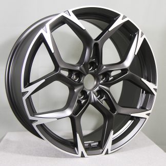 CARBONDA MONSTER BLK/POL 19"x8" 5x112 ET40 KR57,1 (Sopii mm: Audi, Seat, Skoda, VW)