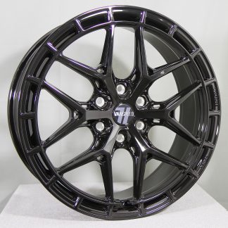 WOLFRACE VORTEX G.BLK (musta) 20"x8" 6x130 ET45 KR84,1 (Sopii mm: MB Sprinter)