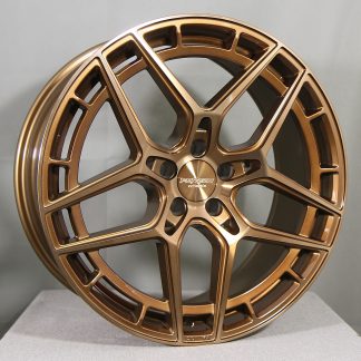 FORZZA MAGNUM BRZ (pronssi) 20"x10" ET40 + 9" ET25 5x112 KR66,5 (Sopii mm: Audi, MB, Seat, Skoda, VW)
