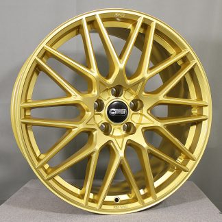 CMS C25 GOLD (kulta) 20"x9" 5x112 ET33 KR66,5 (Sopii mm: Audi, BMW, MB)