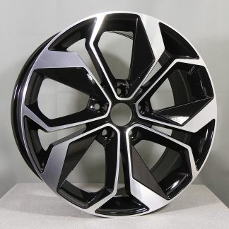 CARBONADO RAPTOR BLK/POL (musta/kiiltävä) 18"x7,5" 5x114,3 ET40 KR73,1 (Sopii mm: Japanilaiset ja Korealaiset autot)